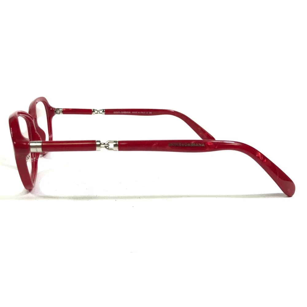 Dolce & Gabbana Eyeglasses Frames DG3145 2683 Red Cat Eye Full Rim 53-15-140